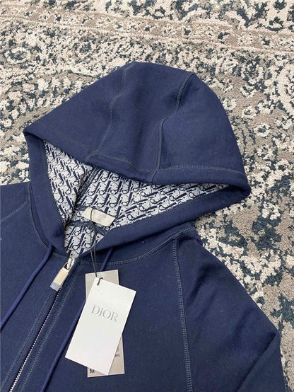 Dior Hooded Jacket - Navy