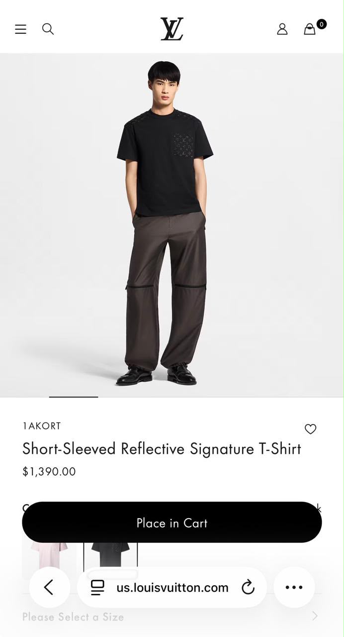 Louis Vuitton T-Shirt - Black