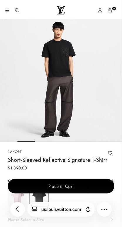 Louis Vuitton T-Shirt - Black