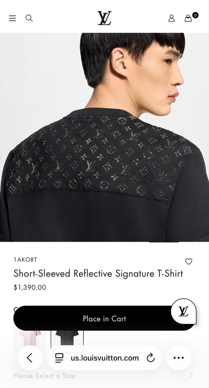 Louis Vuitton T-Shirt - Black
