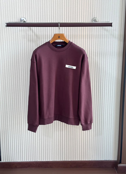 Jacquemus Sweatshirt - Black, Burgundy, White, Light Blue