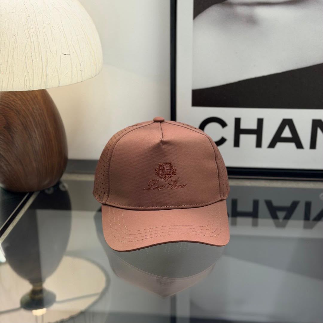 Loro Piana Cap - Pink