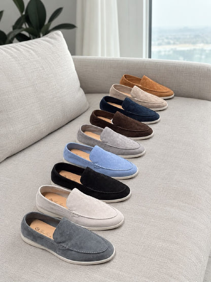 Loro Piana Loafers - Light Blue, Navy, Black, Beige, Brown, Grey, White, Dark Grey