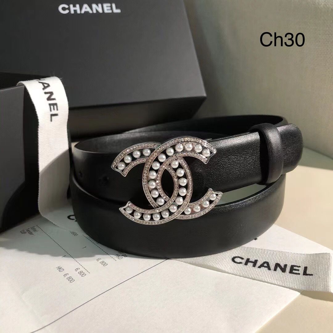 Chanel Belt - Black
