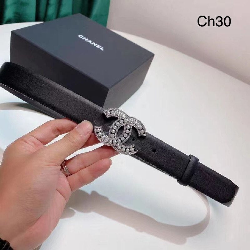 Chanel Belt - Black