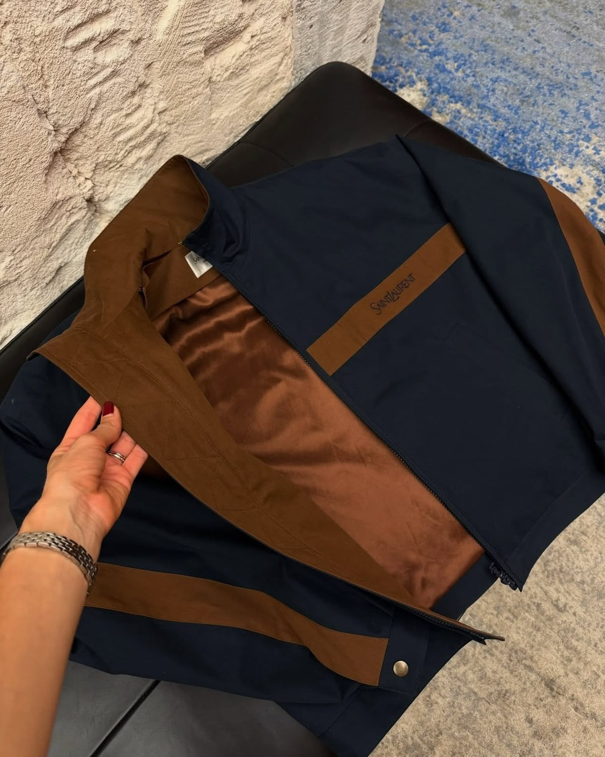 YSL Jacket - Navy