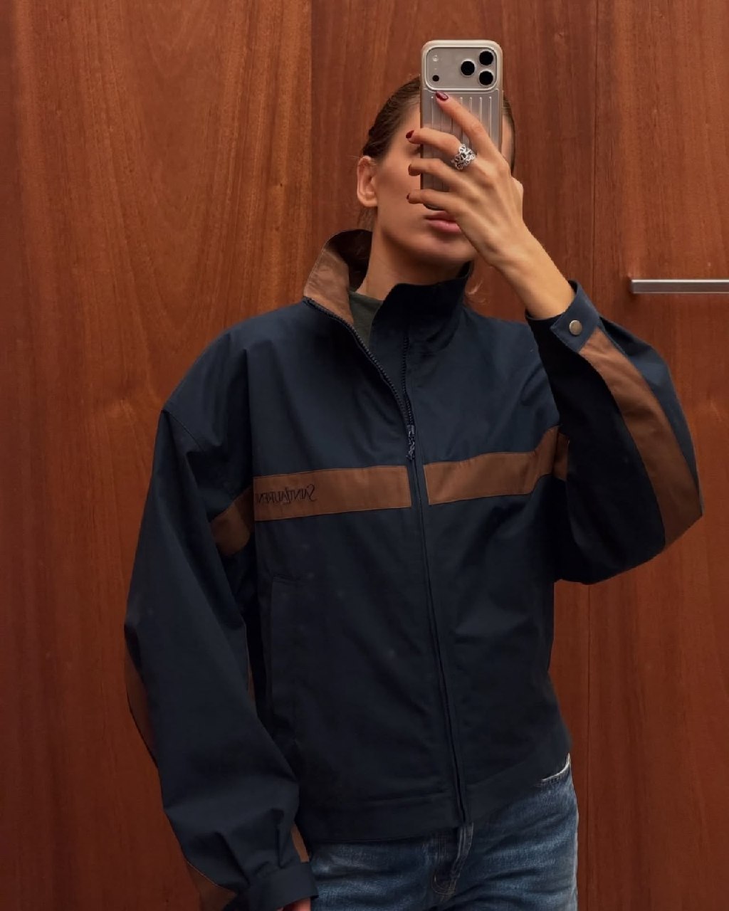 YSL Jacket - Navy