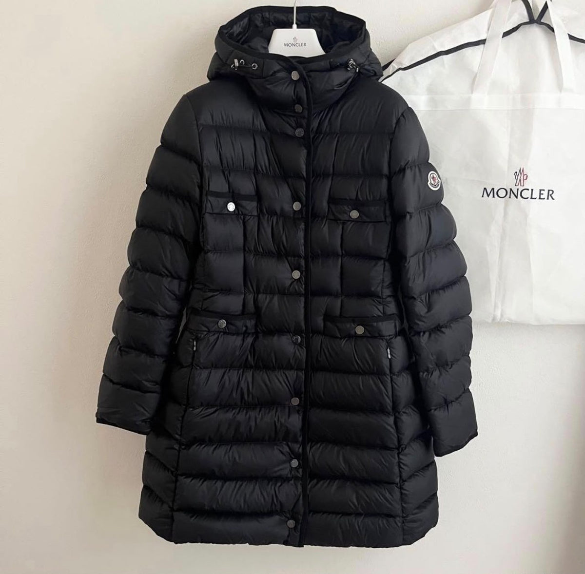 Moncler Longline Pocket Jacket - Black