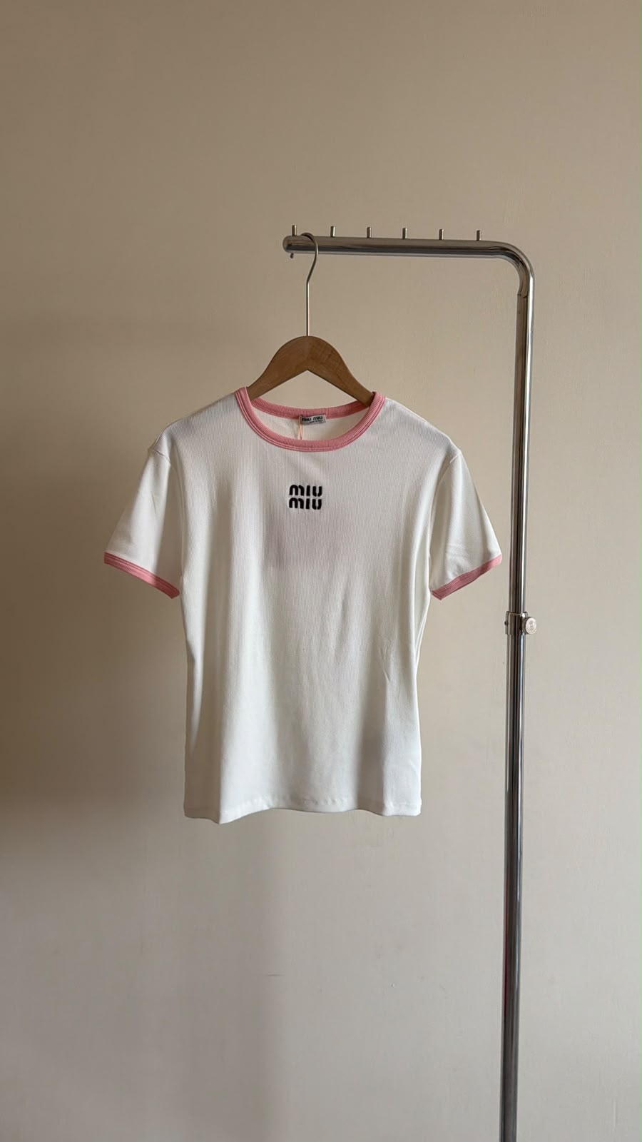 Miu Miu T-Shirt - Black, White, Green
