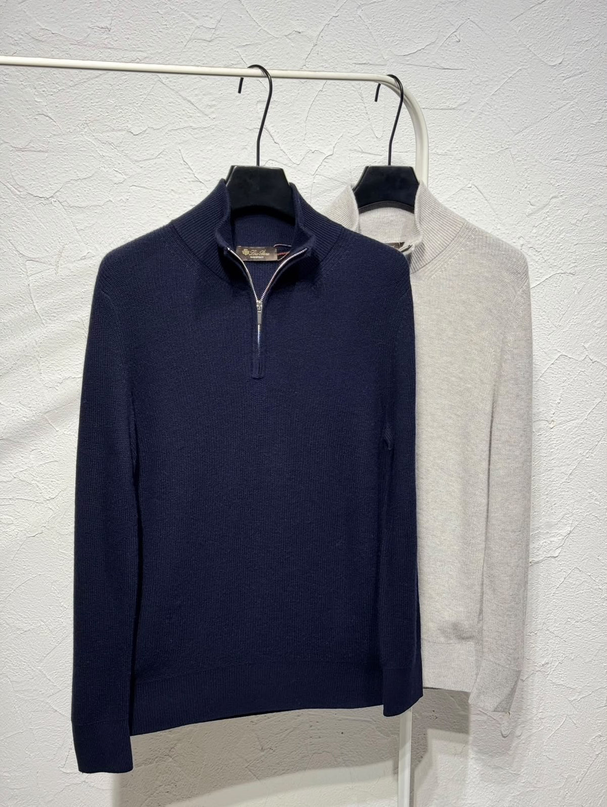 Loro Piana Sweater - Navy, Grey