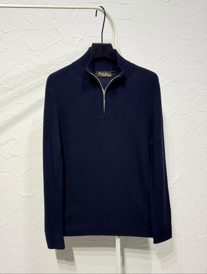 Loro Piana Sweater - Navy, Grey