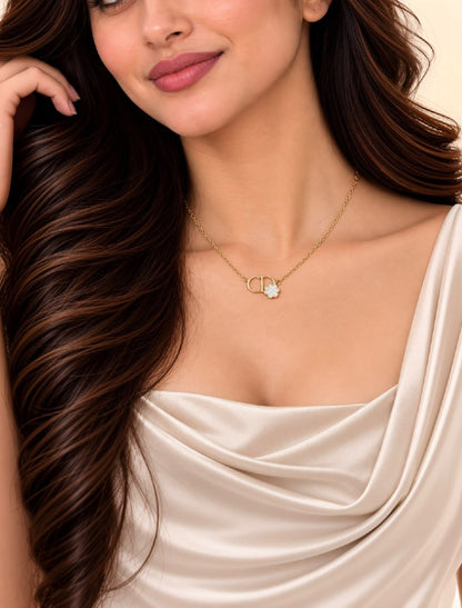 Dior Jewelry Set - Gold & White