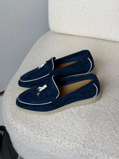 Loro Piana Loafers - Dark Blue