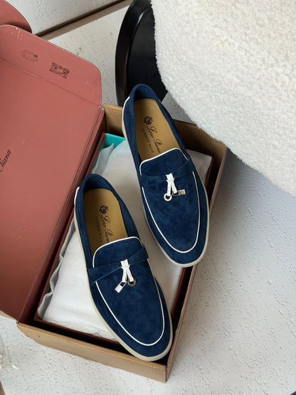 Loro Piana Loafers - Dark Blue