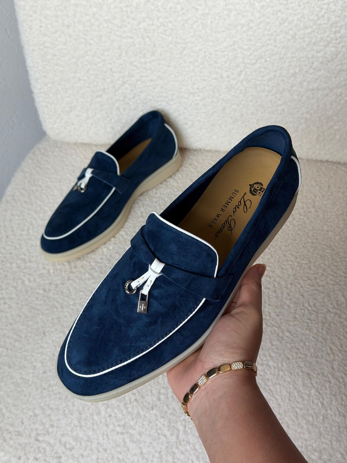 Loro Piana Loafers - Dark Blue